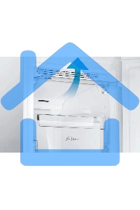 Морозильная камера Indesit DFZ 4150 белый, 204л, 6 ящиков