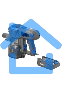 Пылесос вертикальный BBK BV3001 синий/серый, питание от аккумулятора, 150 Вт, уборка сухая, пылесборник 0.8 л, работа от АКБ max 30 мин