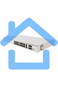 Коммутатор MikroTik CRS320-8P-8B-4S+RM Cloud Router Switch with dual-core 800 MHz CPU, 256 MB RAM, 98DX226S switch chip, 17 x Gigabit Eth ports (8 x 802.3af/at, 8 x 802.3bt PoE-out), 4 x 10G SFP+ ports, RouterOS L5, 1U rackmount enclosure, 600W PSU