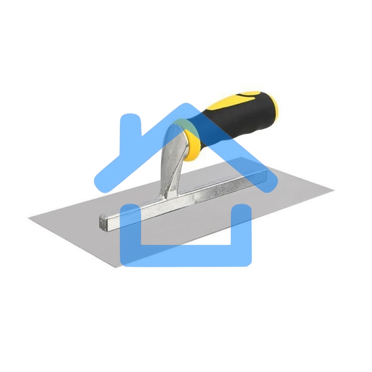 Кельма штукатурная прямоугольная Deli DL509320 280х130мм, нержавеющая сталь