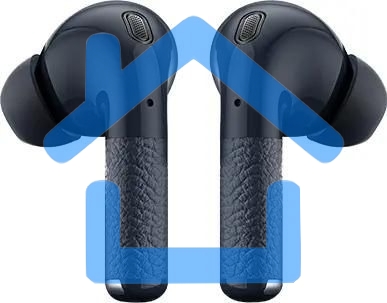Гарнитура вкладыши Edifier W260NC темно-синий беспроводные bluetooth в ушной раковине