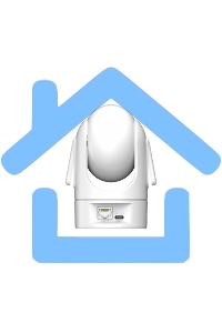Мини-PT IP-видеокамера с Wi-Fi DAHUA 4Мп; 1/2.8” CMOS; объектив 4мм; механический ИК-фильтр; чувствительность 0.05лк@F1.6; сжатие: H.265+, H.265, H.264+, H.264, MJPEG; 2 потока до 4Мп@25к/с; видеоан