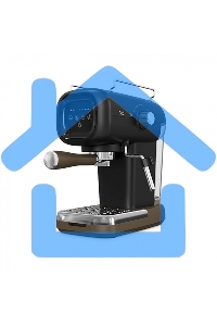 Кофеварка эспрессо BQ CM2005 черный, исп. кофе - молотый, 0.6 л, 1100 Вт, 20 Бар.