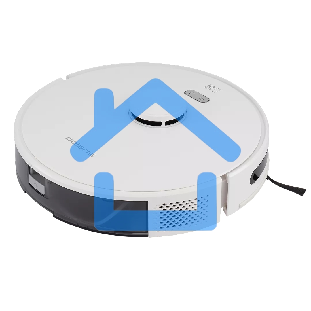 Робот-пылесос Polaris PVCR 6001 WIFI IQ Home белый, 3200 мAч Li-Ion, уборка суxая/влажная, пылесборник контейнер 0.4 л