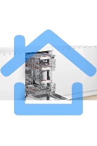 Встраиваемая посудомоечная машина Bosch SPV6ZMX17E, серебристый, 44.8 см, 10 компл., 43 дБ, класс A+++