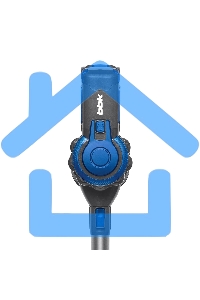 Пылесос вертикальный BBK BV3001 синий/серый, питание от аккумулятора, 150 Вт, уборка сухая, пылесборник 0.8 л, работа от АКБ max 30 мин