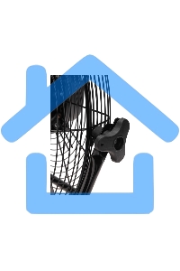 Вентилятор напольный DUX DX-400, 50Вт, 14дюйм, металл 60-0240