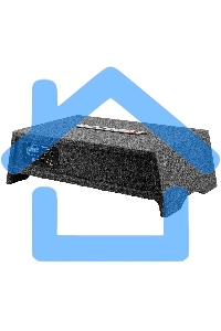 Сабвуфер автомобильный ACV CRAFT FS12A активный/корпусной плоский/2000Вт/30см/SPL-109дБ/темно-серый