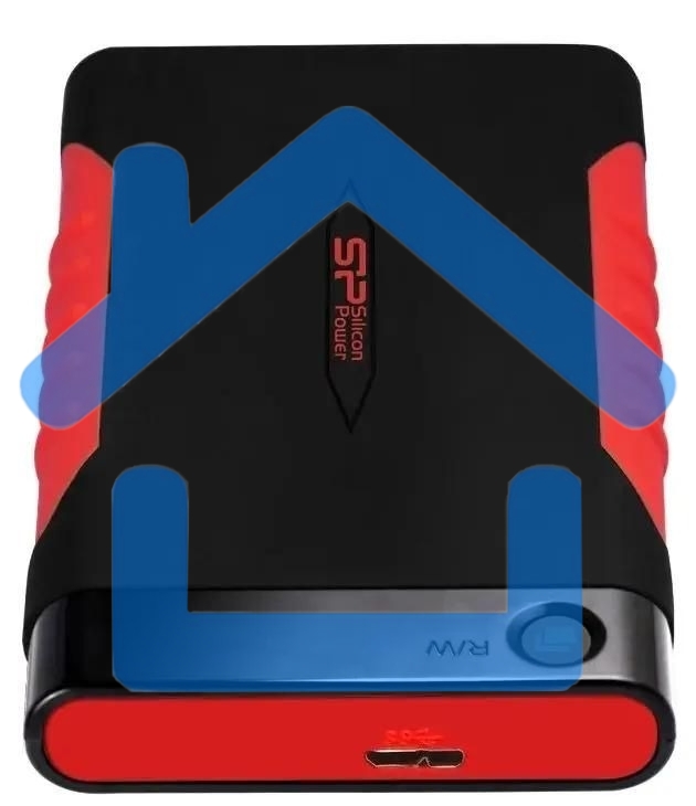 Внешний жесткий диск Silicon Power USB 3.0 2Tb SP020TBPHDA15S3L A15 Armor 2.5