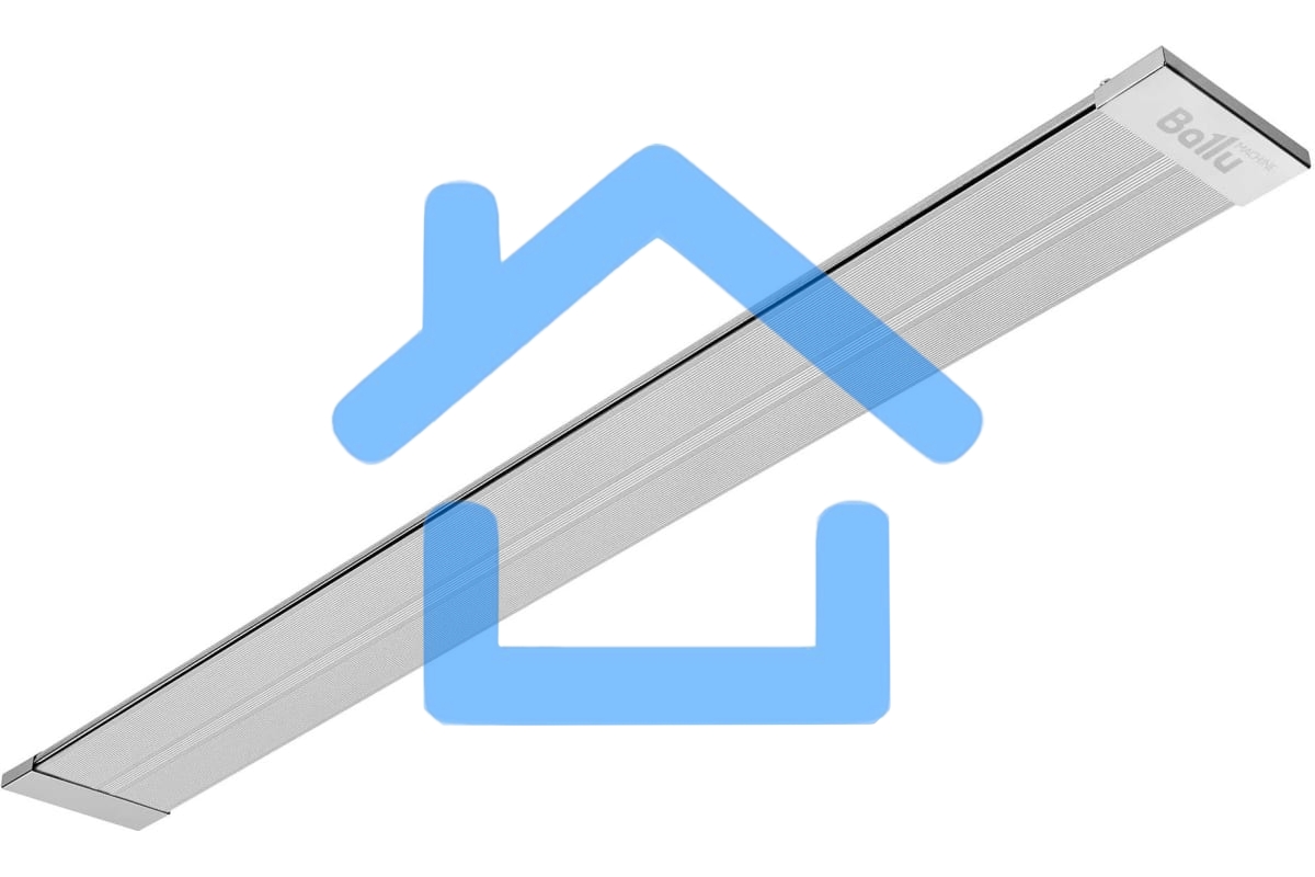 Обогреватель инфракрасный Ballu BIH-APL-1.5-M серый, 1500 Вт, 30 м2