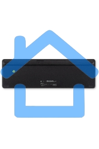 Клавиатура беспроводная Oklick K614W черный USB slim Multimedia Touch (1979327)