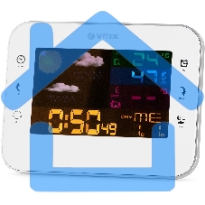 Погодная станция Vitek VT-6412 белый