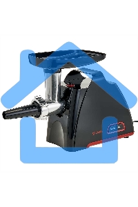 Мясорубка электрическая DELTA DL-6105M черный с красным