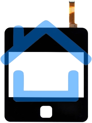 Сенсорное стекло (тачскрин) 5094L FPC-1, черное