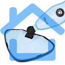 Швабра паровая Kitfort КТ-1046 1500Вт голубой