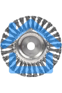 Щетка дисковая Patriot 813010013 d=180мм d(посад.)=22.23мм (угловые шлифмашины) (упак.:1шт)