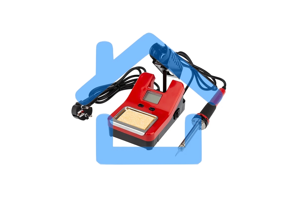 Паяльная станция Rexant (12-0150) (160-520°С) цифровой дисплей 220V/40 Вт