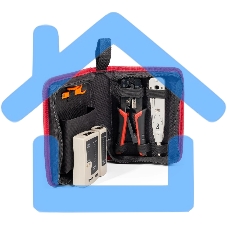 Набор для работ с сетевым кабелем LAN-4