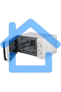 Микроволновая печь Centek CT-1575 белый, 20 л, 700 Вт, поворотный механизм