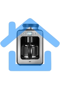 Кофеварка капельная BQ CM7001 серебристый/черный, исп. кофе - молотый/зерновой, 0.6 л, 600 Вт