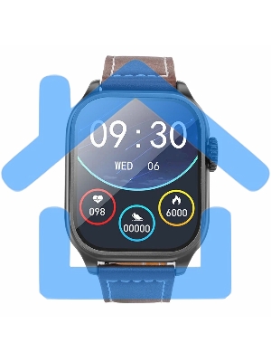 Умные часы HOCO (6942007604840) Y17 2.03 черный