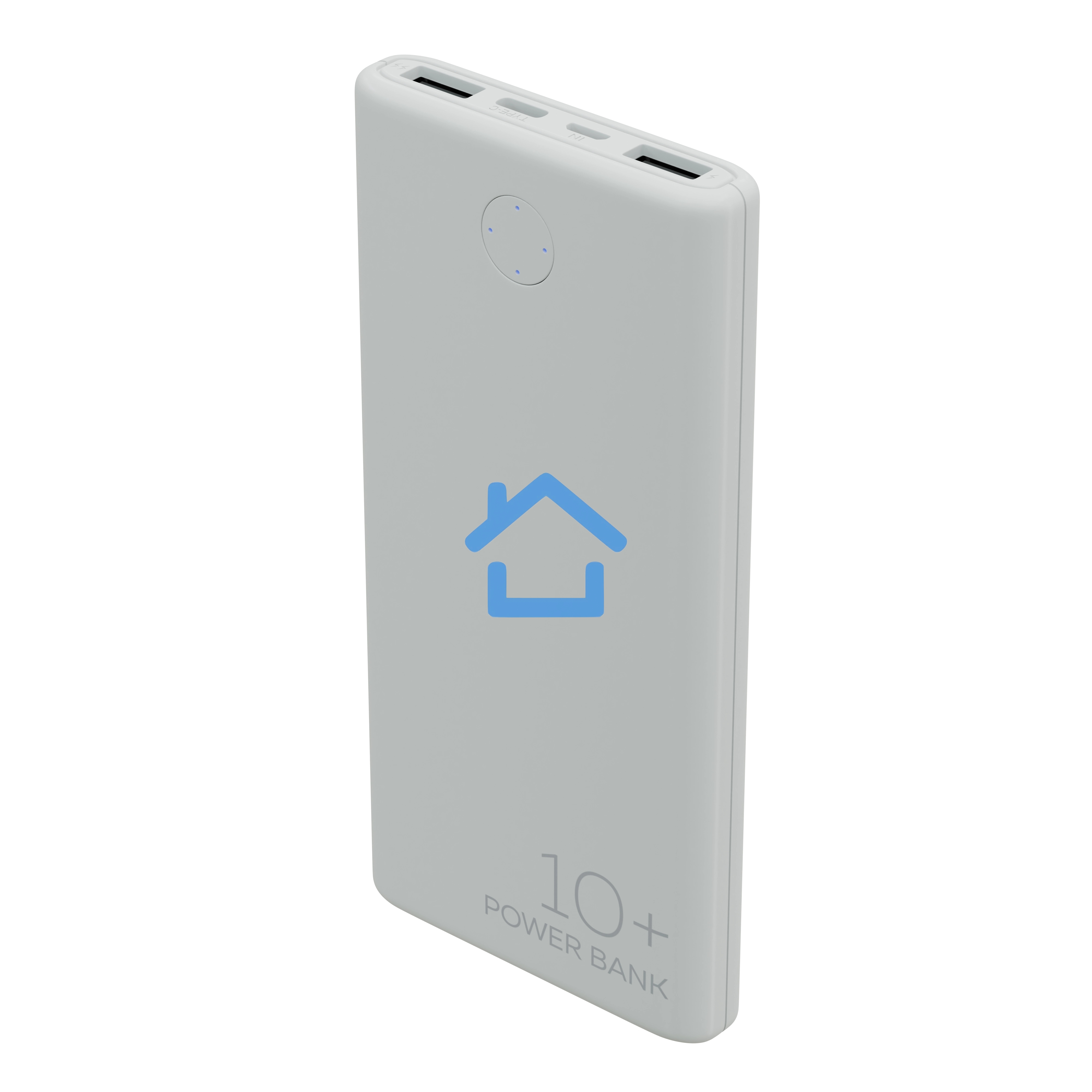 Портативный аккумулятор More choice (4610196408694) PB11-10 White 10000mAh 2USB