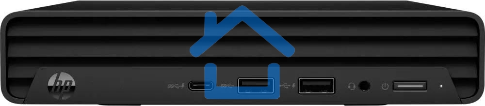 Неттоп HP 260 G9 Mini i5 1335U (1.3) 8Gb SSD 512Gb Iris Xe FreeDOS GbitEth WiFi BT 65W kbNORUS мышь клавиатура черный (9H6E6ET)
