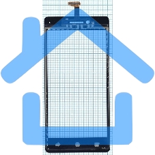 Сенсорное стекло (тачскрин) для OPPO R1, белое