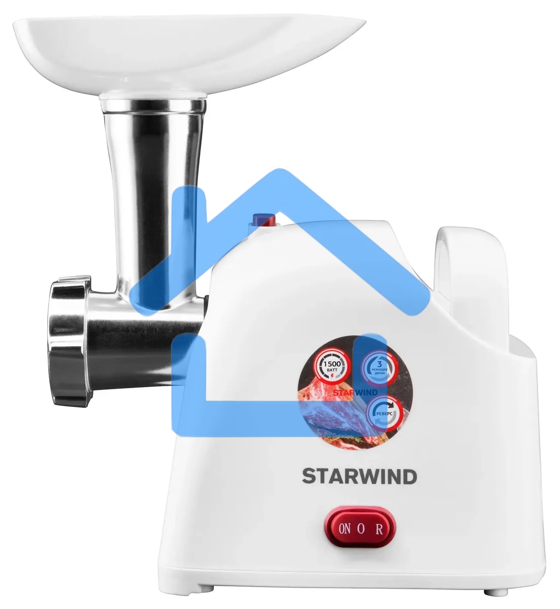 Мясорубка электрическая Starwind SMG3110 1500Вт белый