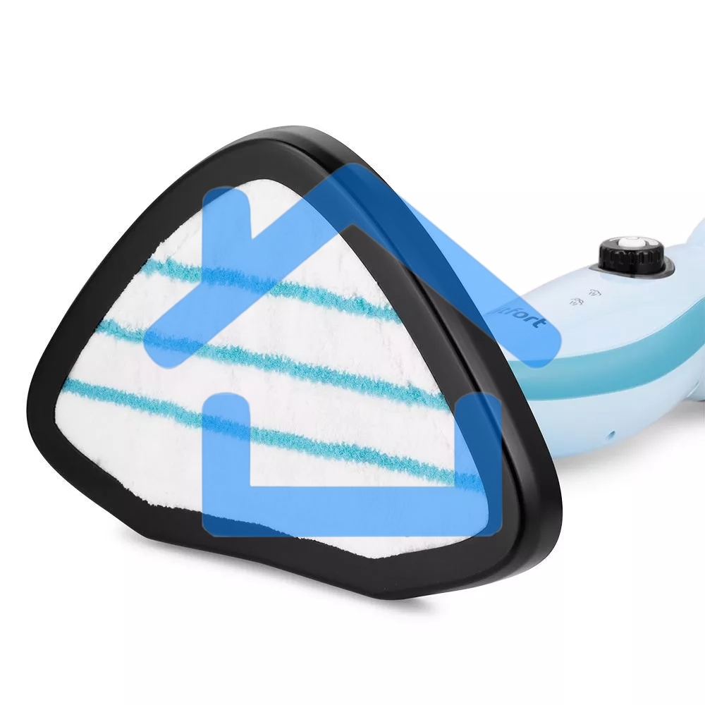 Швабра паровая Kitfort КТ-1046 1500Вт голубой