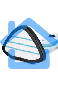 Швабра паровая Kitfort КТ-1046 1500Вт голубой