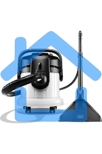 Пылесос моющий Karcher SE 4 *EU 1.081-150.0 белый/черный, 1000 Вт, уборка влажная/сухая, пылесборник контейнер/мешок, 4 л