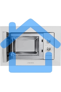 Микроволновая печь встраиваемая Maunfeld MBMO.20.1PGW белый, 20 л, 800 Вт, переключатели - поворотный механизм