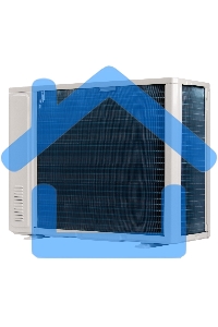 Блок наружный мульти сплит-системы Shuft SFMO/I-18 FMI-2/N8/Out инвертор, 18000 BTU, 50 м², охлаждение, обогрев, осушение