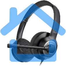 Наушники с микрофоном Acer OHW309 черный 1.6м накладные USB оголовье (ZL.HDSEE.004)