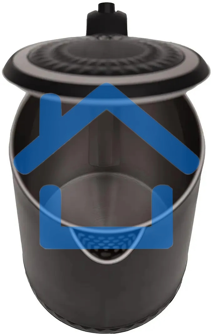 Чайник электрический Centek CT-0020 черный металл 1.7л, 2200W, бесшовная колба, двойные стенки