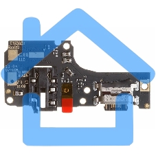 Шлейф с разъемом зарядки для Xiaomi Redmi Note 10 Pro