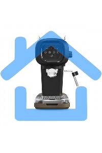 Кофеварка эспрессо BQ CM2005 черный, исп. кофе - молотый, 0.6 л, 1100 Вт, 20 Бар.