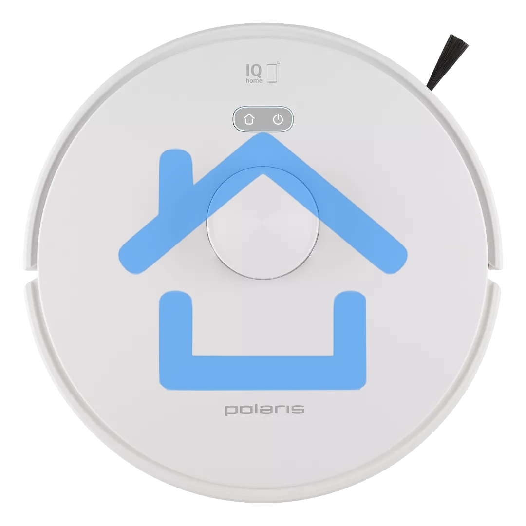 Робот-пылесос Polaris PVCR 6001 WIFI IQ Home белый, 3200 мAч Li-Ion, уборка суxая/влажная, пылесборник контейнер 0.4 л