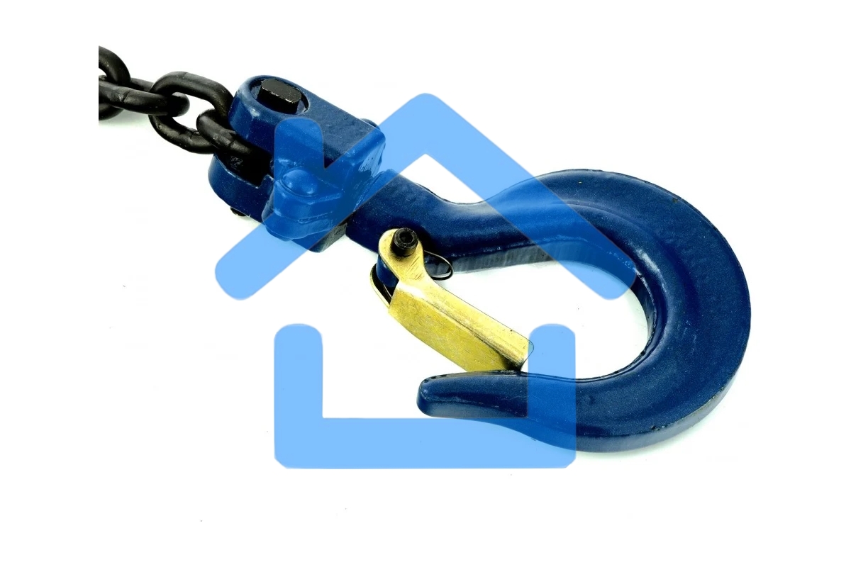 Таль цепная Stels 51946 2 т, h подъема 2,5 м, расстояние между крюками 400 мм