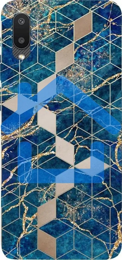 Чехол (клип-кейс) Gresso Meridian, для Samsung Galaxy A02, синий gr17aaae8917