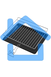 Плита электрическая Maunfeld MEC67CW08TD белый, конфорок 4 шт, духовка 59 л, 60 см x 85 см x 60 см