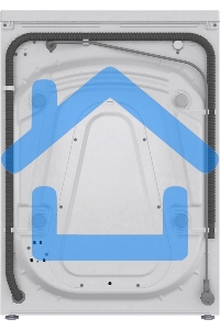 Стиральная машина Gorenje W1NHPI60SCS белый, загрузка фронтальная 6 кг, 1000 об/мин., класс: А