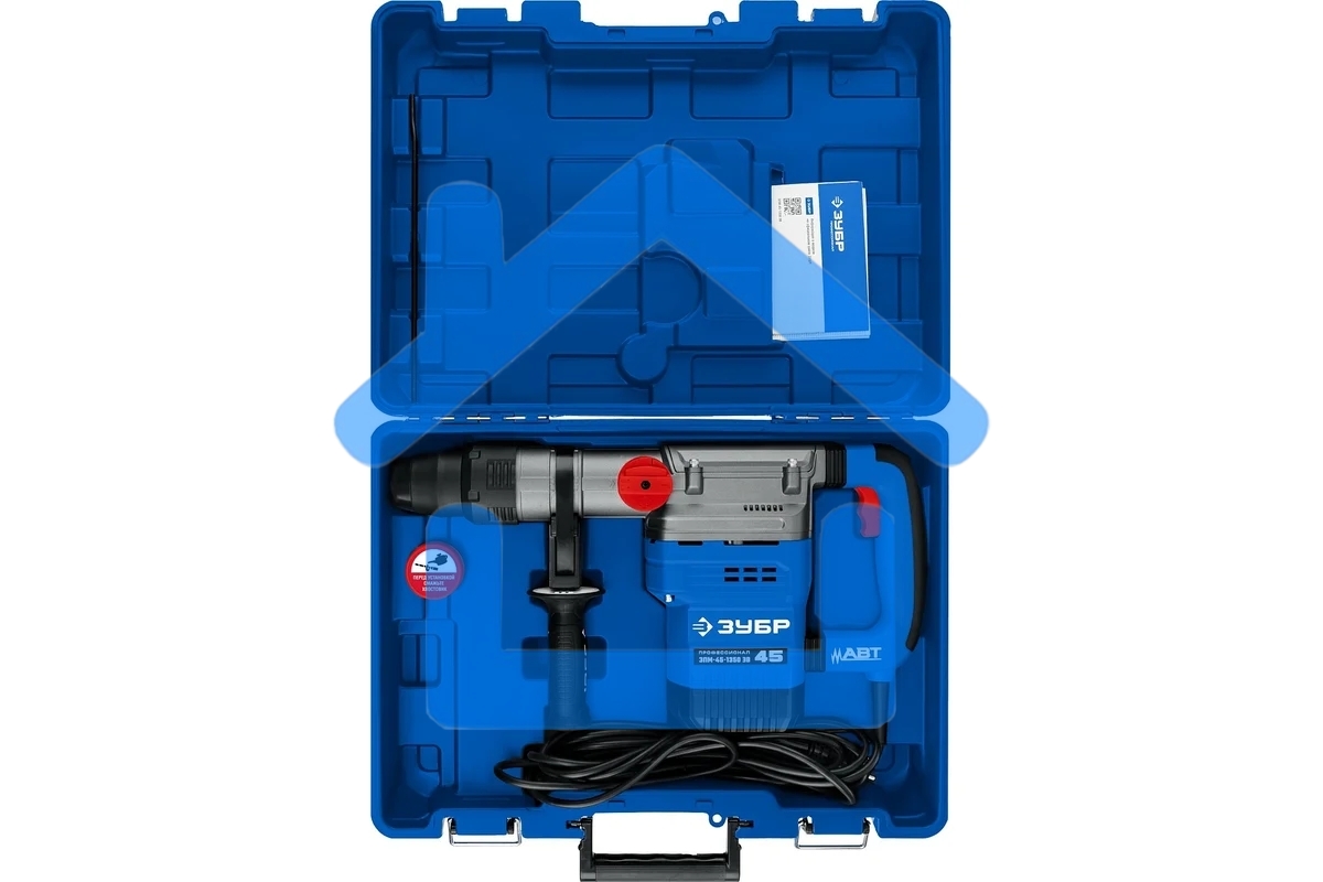 Перфоратор ЗУБР 1350 Вт, 45 мм, SDS Max, серия Профессионал