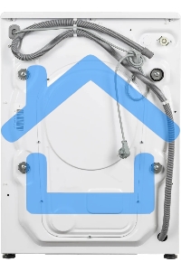 Стиральная машина Candy Smart Pro CSO34 106TB1/2-07 белый, загрузка фронтальная 6 кг, 1000 об/мин., класс: А