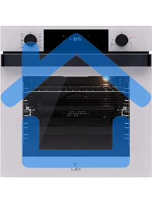 Духовой шкаф LEX EDP 610 WH Wide Series 75 л., 2100 Вт