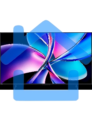 Телевизор Hisense 65'' 65E7Q PRO черный QLED UHD 144 Hz VIDAA U9