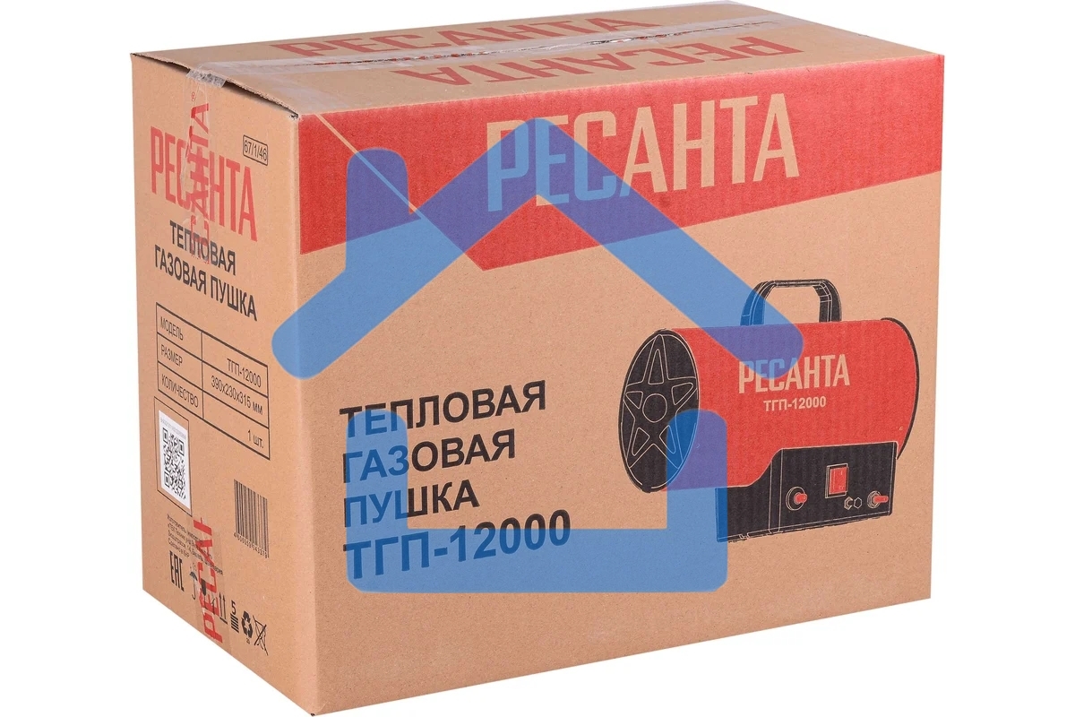 Тепловая газовая пушка Ресанта ТГП-12000