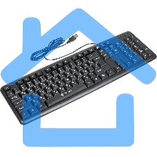 Клавиатура Oklick 180V2 проводная, USB, черный