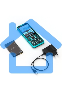 Мобильный телефон Maxvi X10i синий